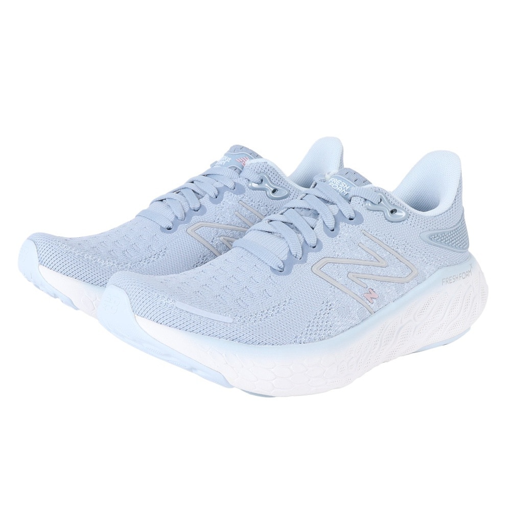 ニューバランス（new balance）（レディース）ランニングシューズ フレッシュ フォーム X Fresh Foam X 1080 v12 ライトグレー W1080C12 D スニーカー