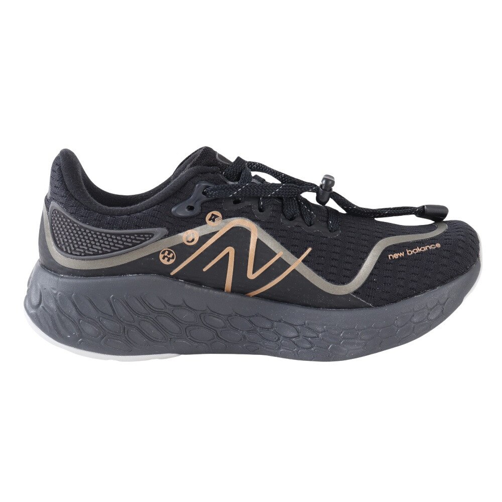 ニューバランス（new balance）（レディース）ランニングシューズ レディース W1080V12D フレッシュフォーム Fresh Foam X 1080 ブラック スニーカー