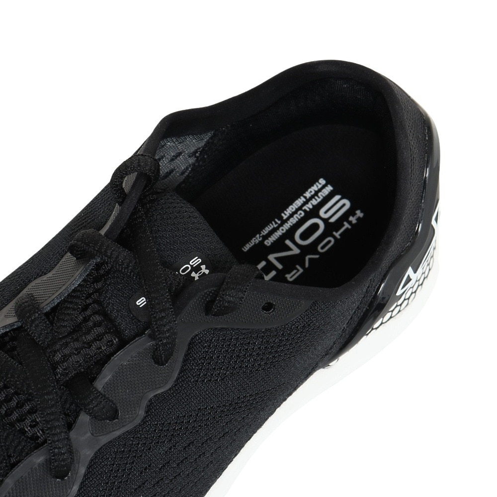 アンダーアーマー（UNDER ARMOUR）（レディース）ランニングシューズ ホバー ソニック 6 ブラック 3026128 003 スニーカー トレーニング ジョギング
