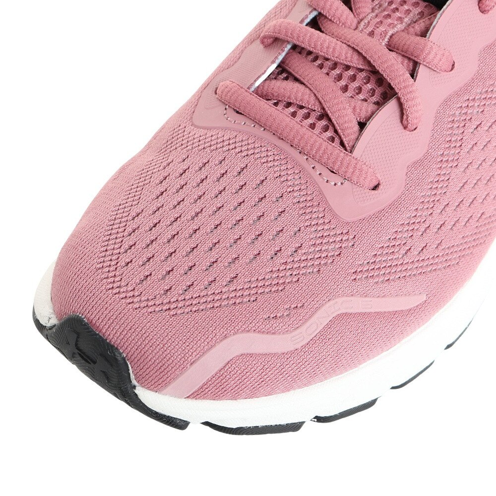 アンダーアーマー（UNDER ARMOUR）（レディース）ランニングシューズ ホバー ソニック 6 ピンク 3026128 601 スニーカー 軽量 ジョグ ウォーク クッション性