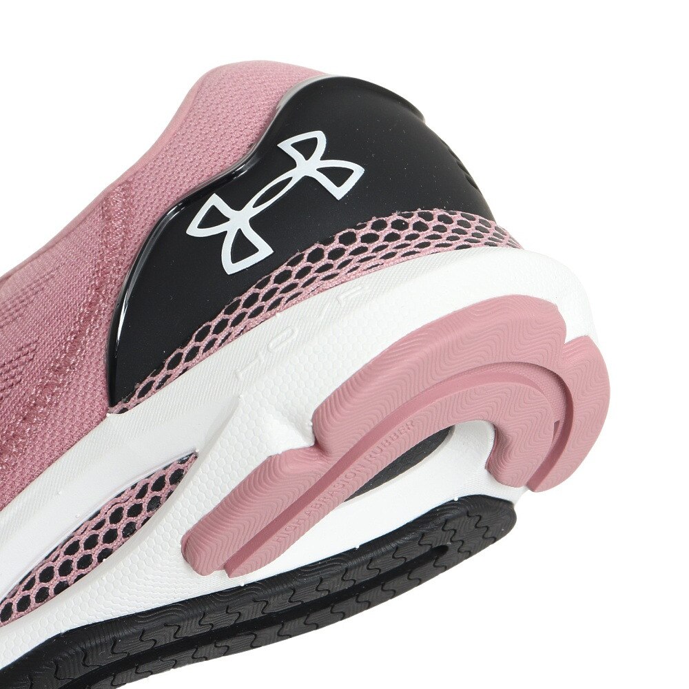 アンダーアーマー（UNDER ARMOUR）（レディース）ランニングシューズ ホバー ソニック 6 ピンク 3026128 601 スニーカー 軽量 ジョグ ウォーク クッション性