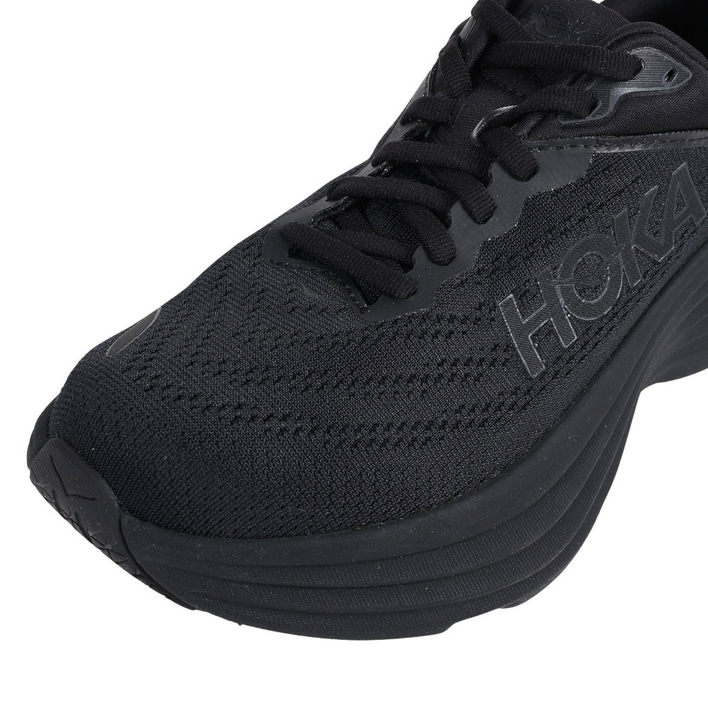 HOKA ボンダイ8 ブラック 24.0 レディース