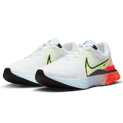 ナイキ（NIKE）（レディース）ランニングシューズ レディース 白 リアクト インフィニティ ラン フライニット ホワイト DX3351-100 スニーカー ジョギング