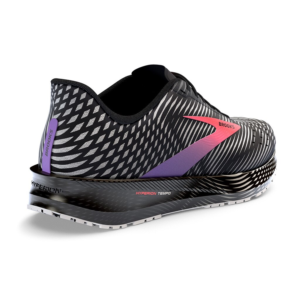ブルックス（BROOKS）（レディース）ランニングシューズ ハイペリオンテンポ ブラック ピンク BRW0323 B/P スニーカー ジョギング トレーニング 軽量 反発性