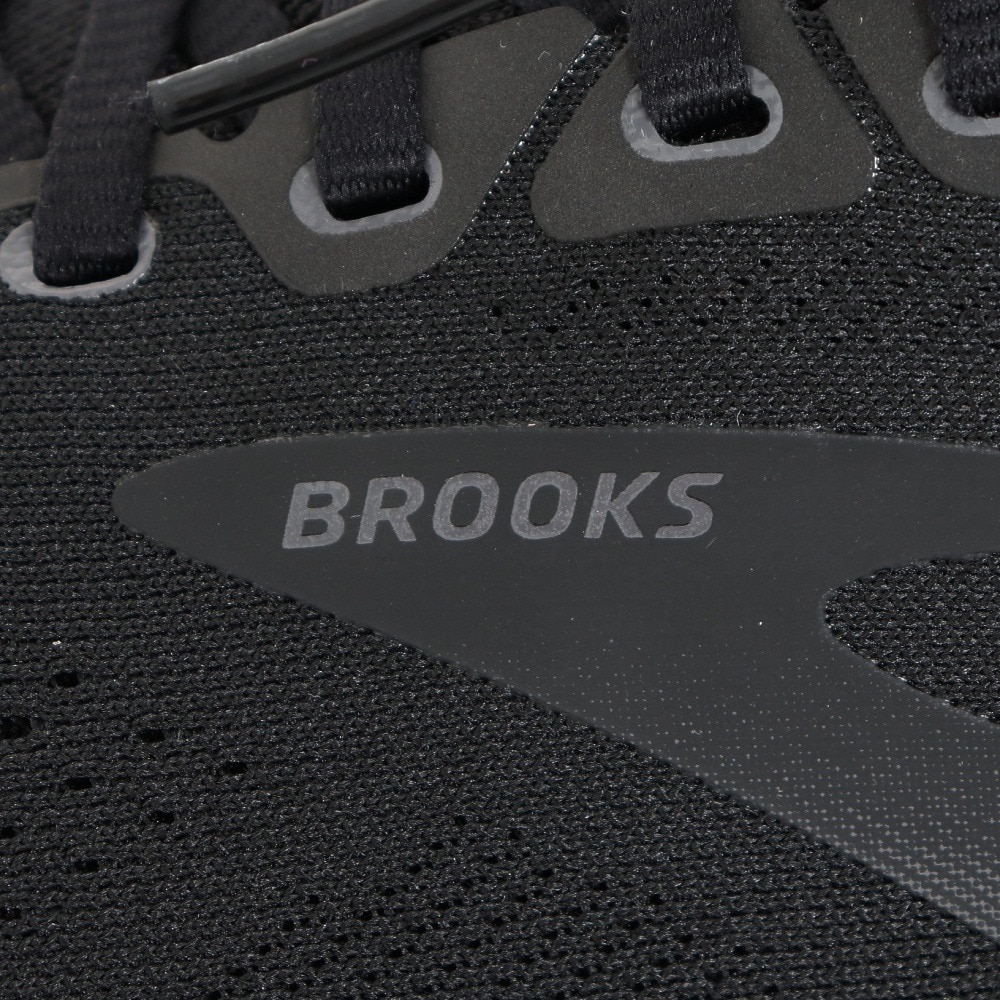 ブルックス（BROOKS）（レディース）ランニングシューズ レディース 黒 ゴースト15 WIDE ブラック BRW3803 BLK スニーカー ジョギングシューズ
