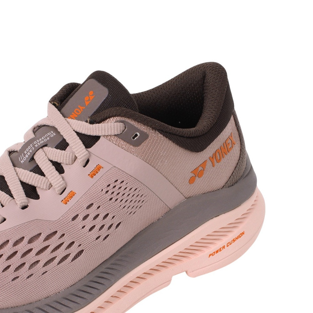 ヨネックス（YONEX）（レディース）ランニングシューズ セーフラン200X ピンク SHR200XL-623 スニーカー ジョギング クッション 軽量