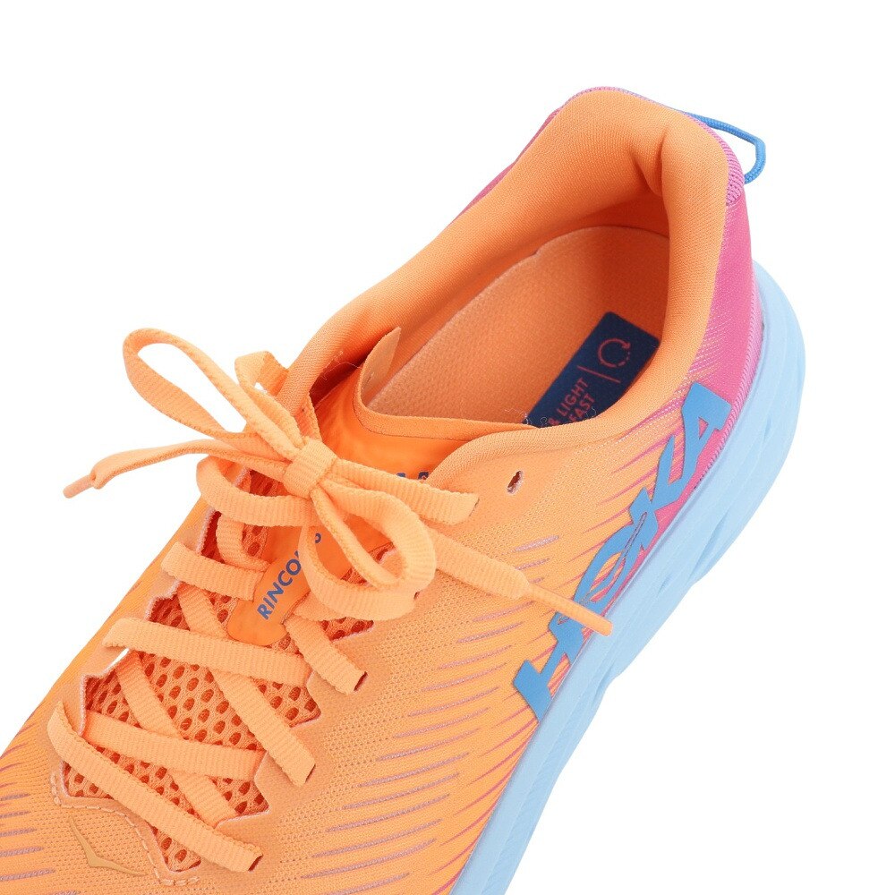 ホカ（HOKA）（レディース）ランニングシューズ リンコン 3 レギュラー オレンジ ピンク 1119396MOCY スニーカー ジョギング