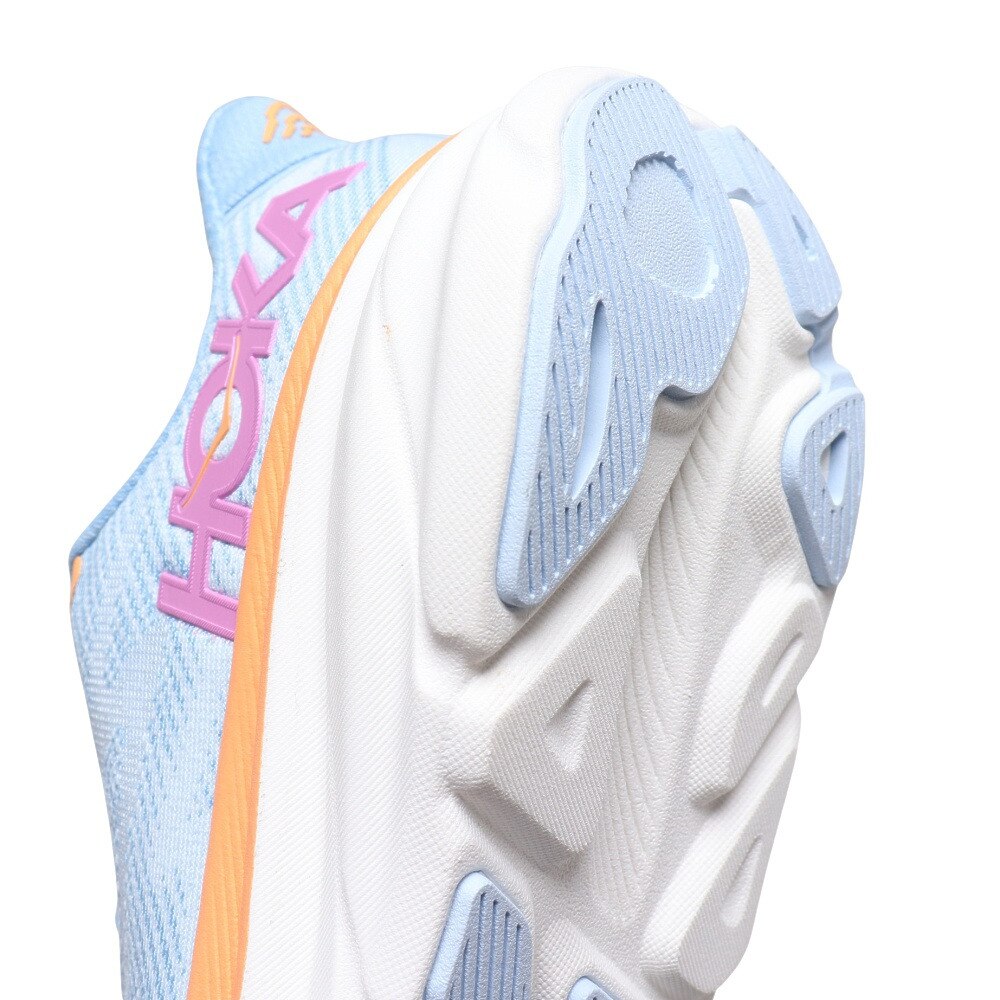 ホカ（HOKA）（レディース）ランニングシューズ Clifton 9 クリフトン9 レギュラー ライトブルー 1127896-ABIW スニーカー トレーニング ジョギング