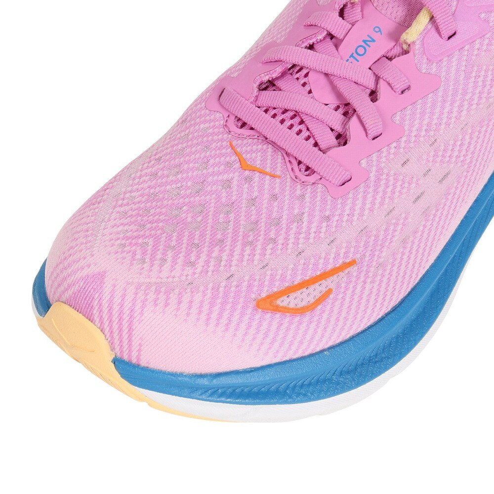 ホカ（HOKA）（レディース）ランニングシューズ クリフトン9 ワイド 1132211-CSLC スニーカー トレーニング ジョギング