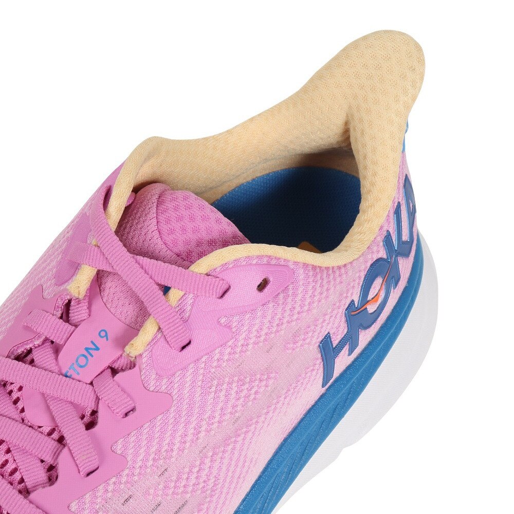 ホカ（HOKA）（レディース）ランニングシューズ クリフトン9 ワイド 1132211-CSLC スニーカー トレーニング ジョギング