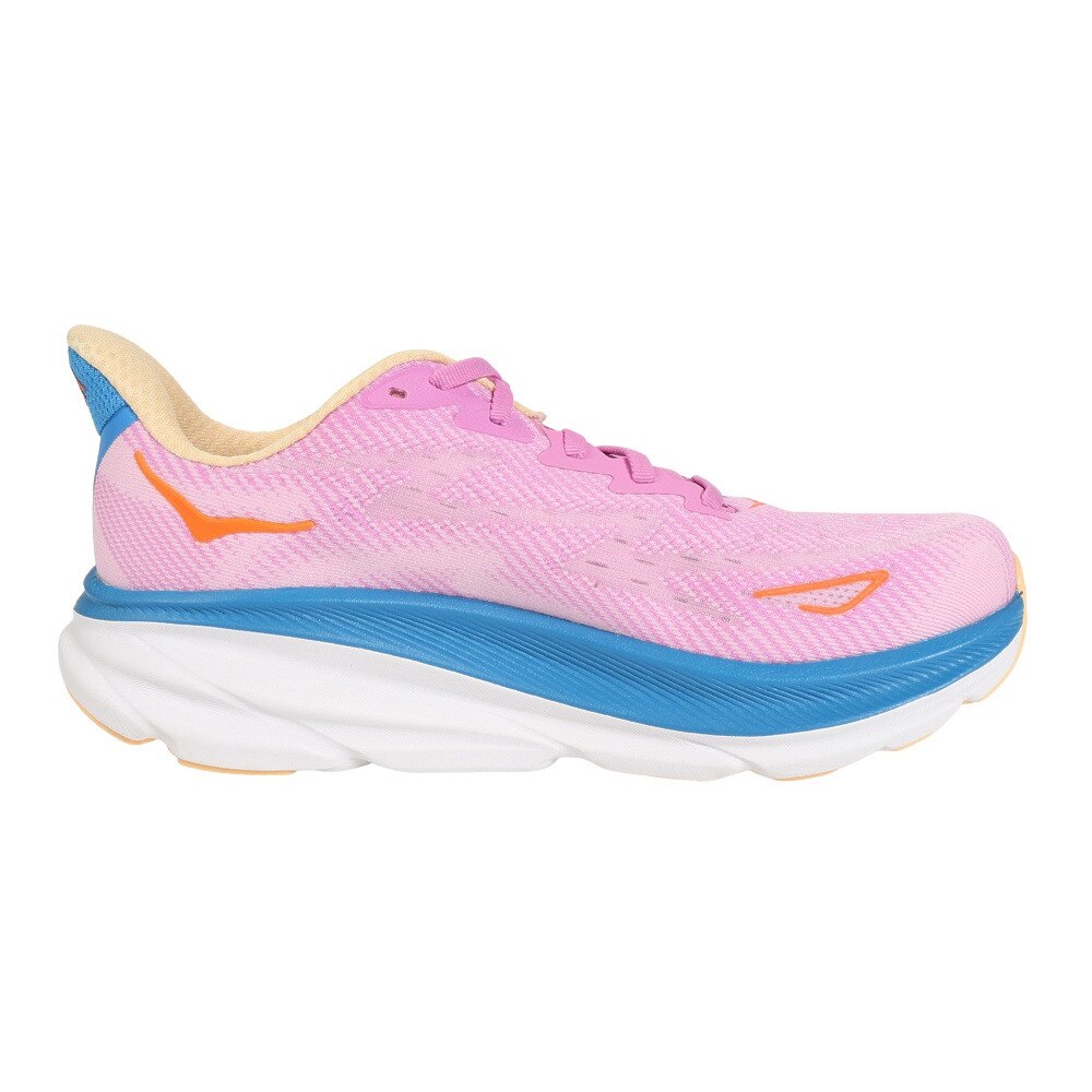 ホカ（HOKA）（レディース）ランニングシューズ クリフトン9 ワイド 1132211-CSLC スニーカー トレーニング ジョギング