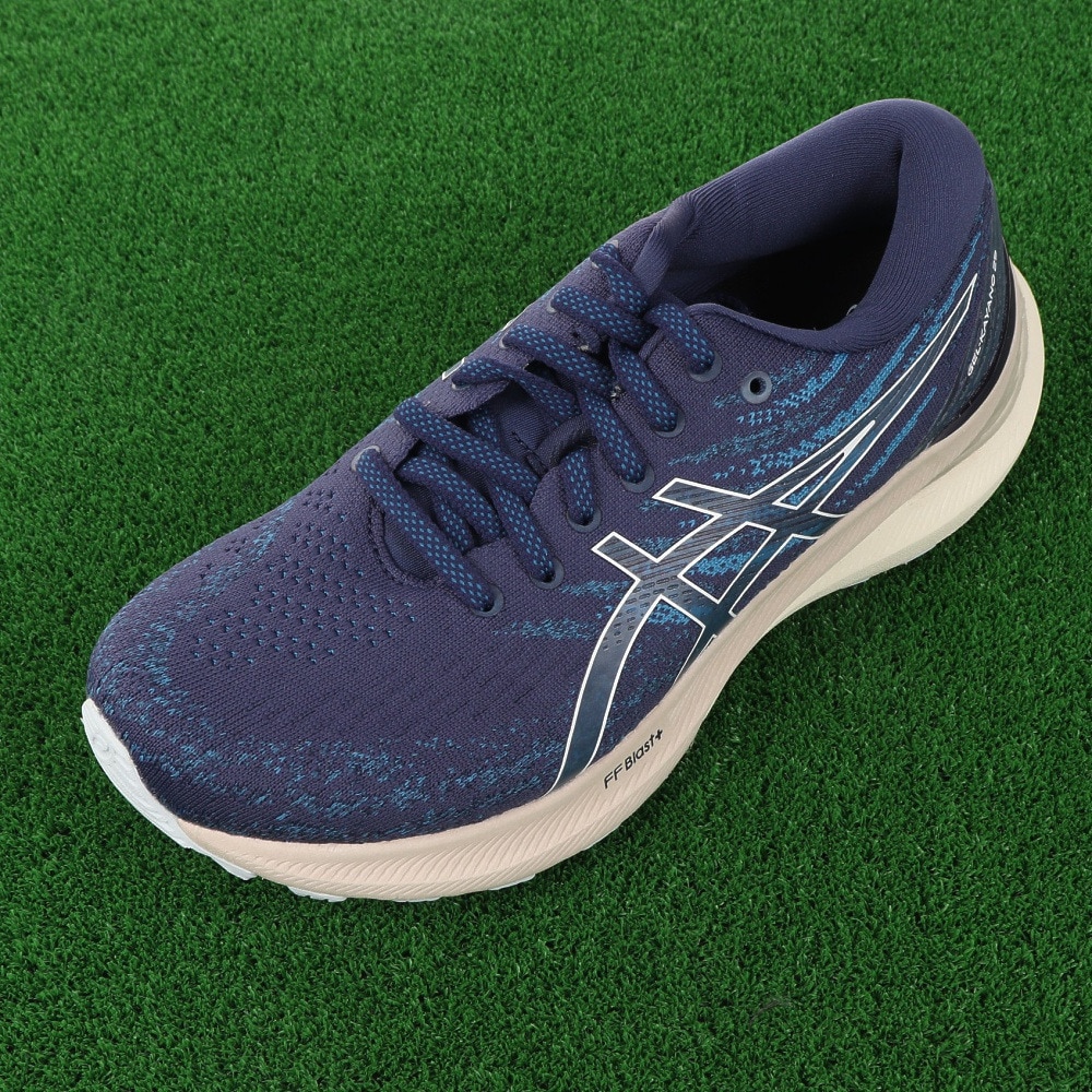 アシックス（ASICS）（レディース）ランニングシューズ ゲルカヤノ 29 GEL-KAYANO 29 ネイビー 1012B272.403 スニーカー  厚底 プレート ジョギング 軽量 駅伝