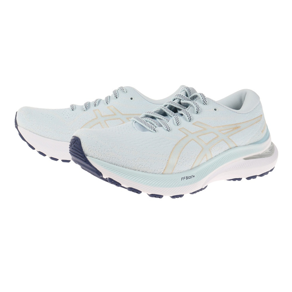 アシックス（ASICS）（レディース）ランニングシューズ ゲルカヤノ 29 ワイド GEL-KAYANO 29 WIDE サックス  1012B297.404 スニーカー 厚底 プレート 軽量