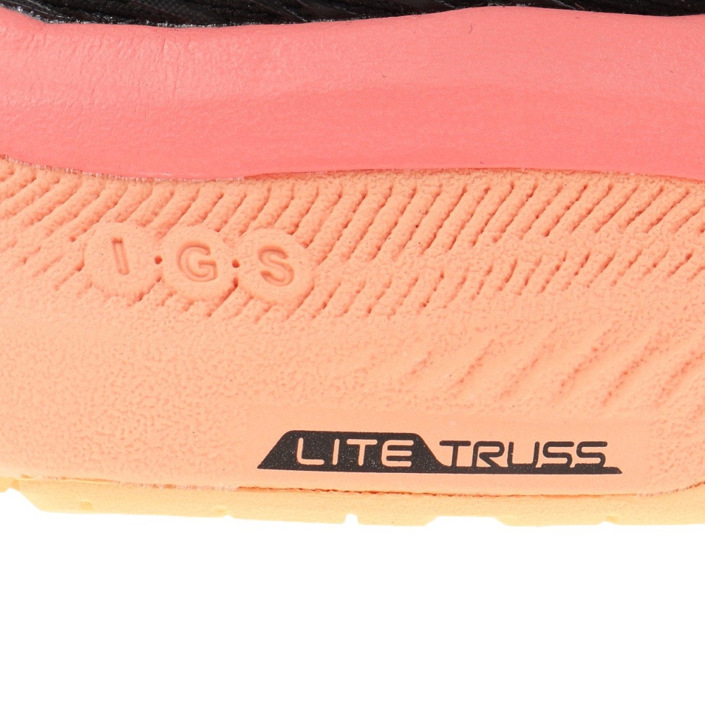 アシックス（ASICS）（レディース）ランニングシューズ  GT-2000 11 ワイド ブラック ピンク 1012B303.006 スニーカー トレーニング ジョギング 軽量 部活