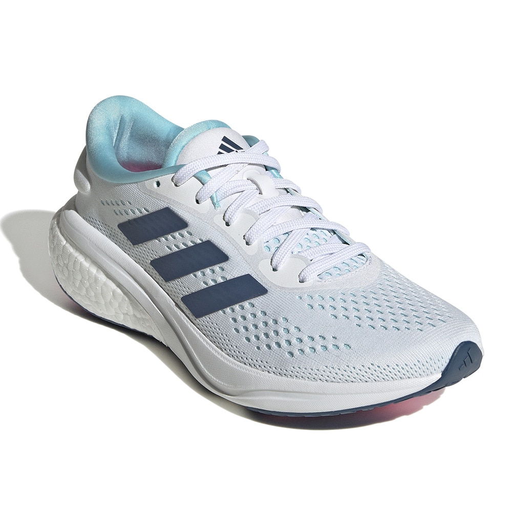 アディダス（adidas）（レディース）ランニングシューズ スーパーノヴァ SUPERNOVA 2 ホワイト GW9100 スニーカー トレーニング  ジョギング