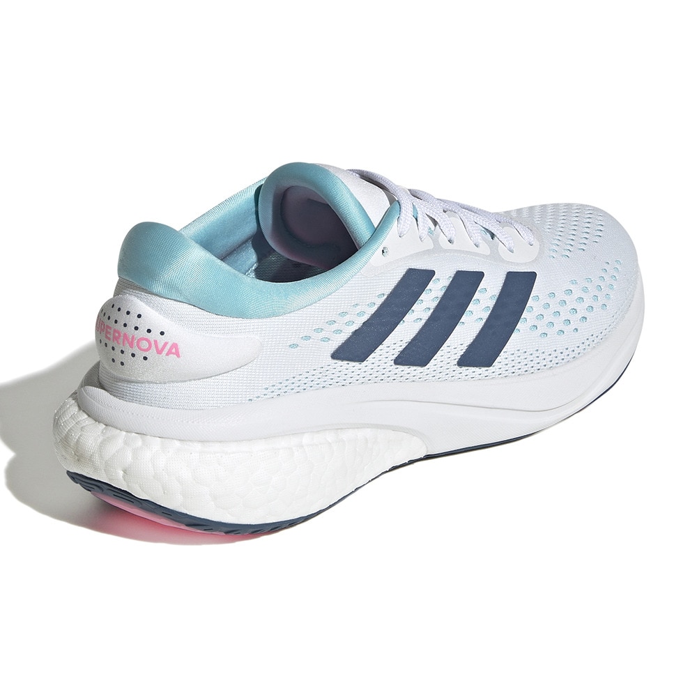 アディダス（adidas）（レディース）ランニングシューズ スーパーノヴァ SUPERNOVA 2 ホワイト GW9100 スニーカー トレーニング  ジョギング