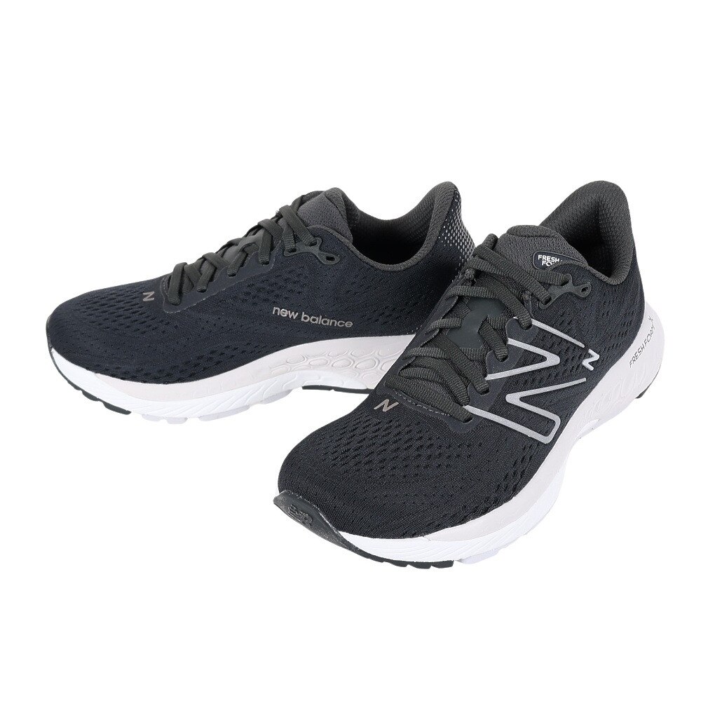 ニューバランス（new balance）（レディース）ランニングシューズ フレッシュ フォーム X 880 v13 K13 ブラック W880K13D  スニーカー ジョギング クッション