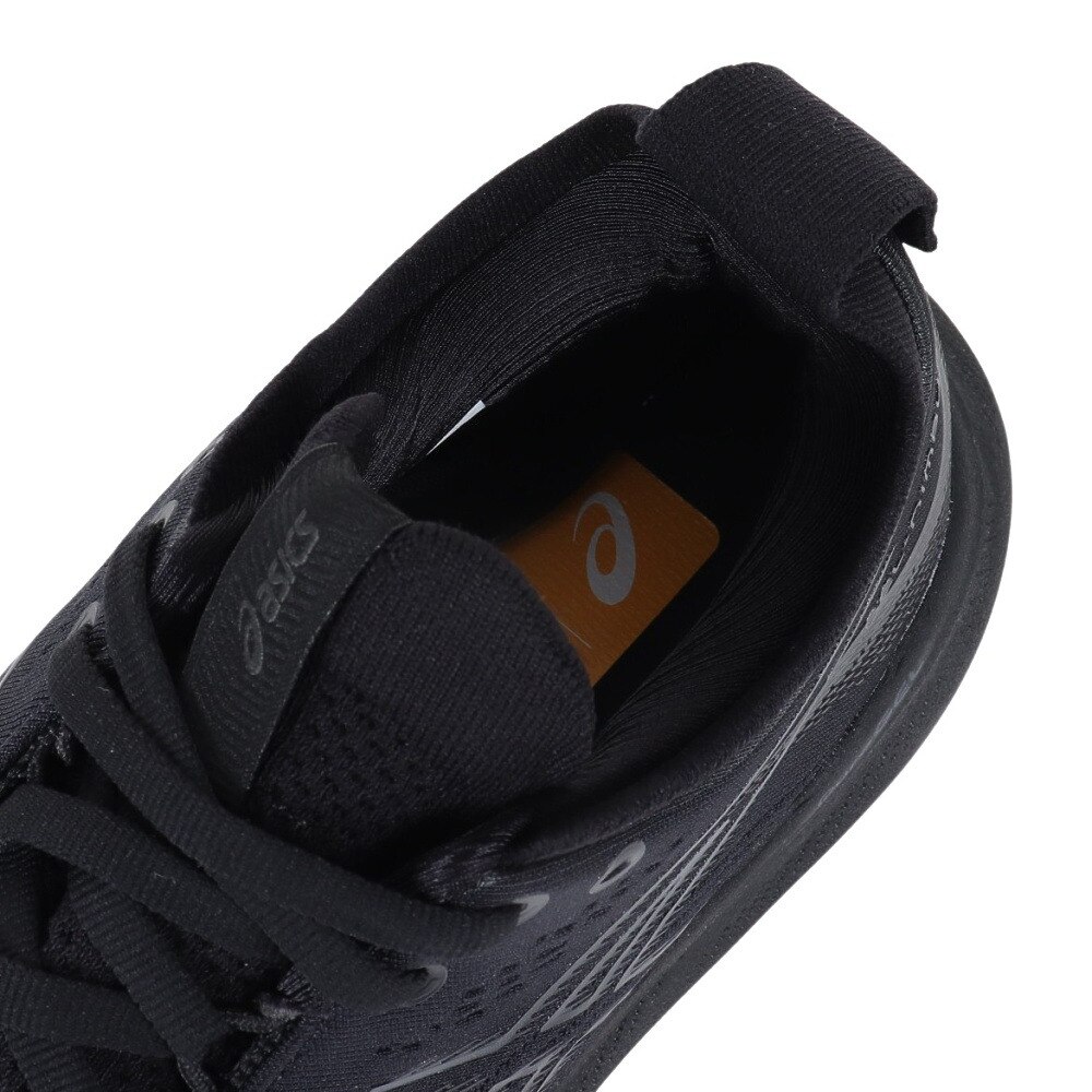 アシックス（ASICS）（レディース）ランニングシューズ ゲル ニンバス 25 ブラック 1012B356.002 スニーカー ジョギング トレーニング クッション