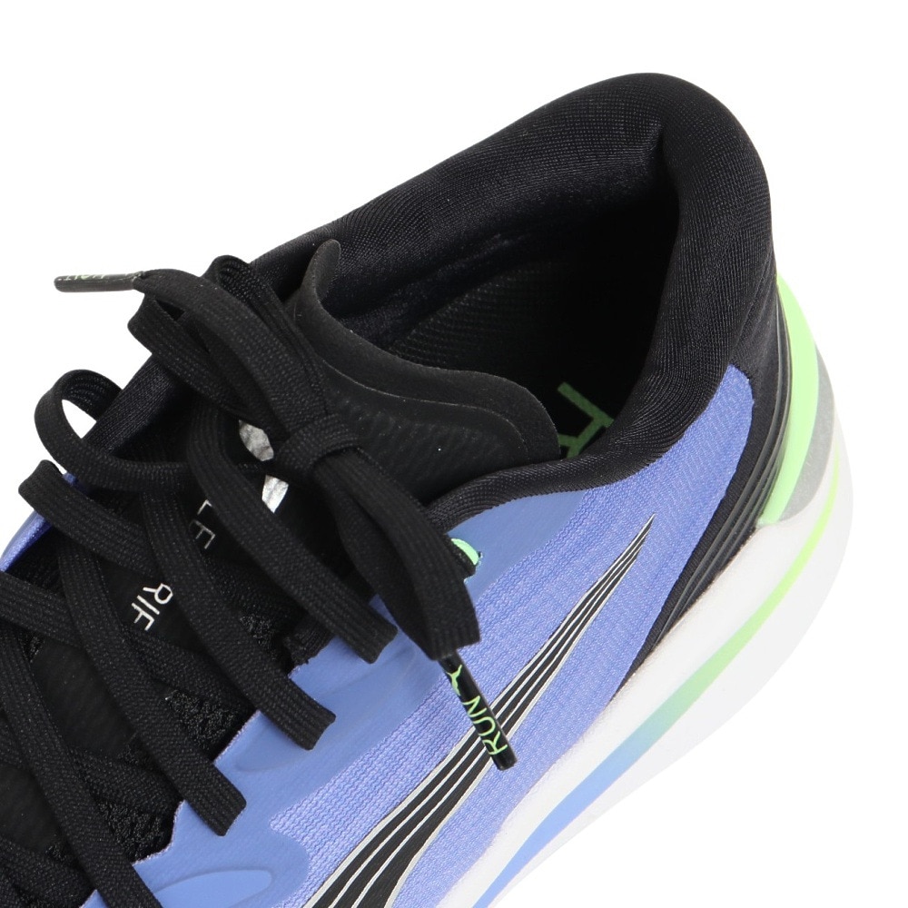 プーマ（PUMA）（レディース）ランニングシューズ ウィメンズ エレクトリファイ ニトロ 2 ブルー パープル 37689809 スニーカー ジョギング トレーニング 軽量
