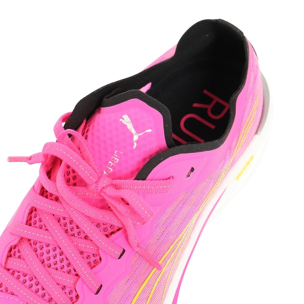 プーマ（PUMA）（レディース）ランニングシューズ ウィメンズ リベレイトニトロ 2 ピンク 37731604 スニーカー ジョギング マラソン トレーニング 軽量