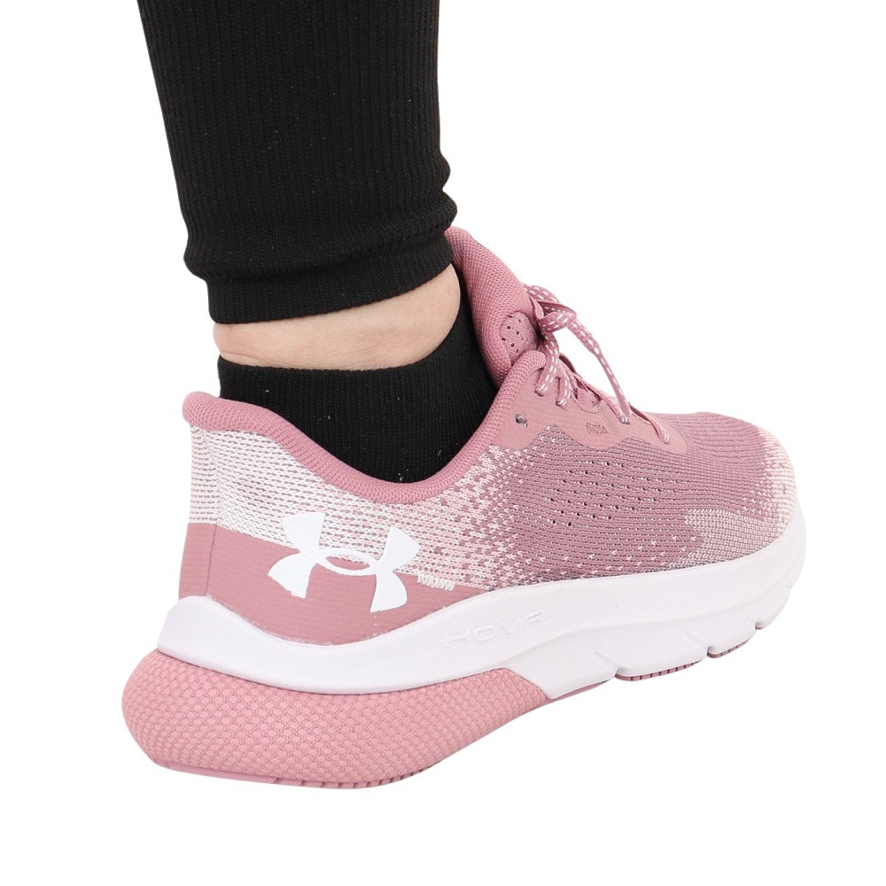 アンダーアーマー（UNDER ARMOUR）（レディース）ランニングシューズ ホバー タービュランス2 ピンク 3026525 600 スニーカー ジョグ ウォーク 軽量 通気性