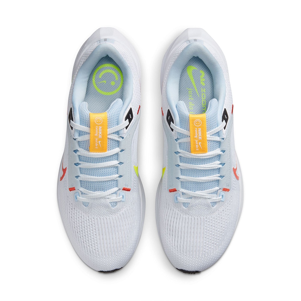 ナイキ（NIKE）（レディース）ランニングシューズ エア ズーム ペガサス 40 ライトブルー DV3854-102 スニーカー ジョギング マラソン トレーニング 反発性