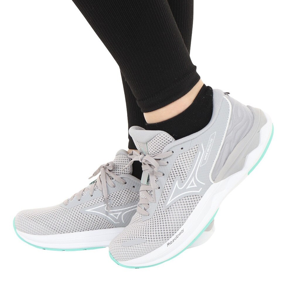 ミズノ（MIZUNO）（レディース）ランニングシューズ ジョギングシューズ ウエーブリボルト3 J1GD238122