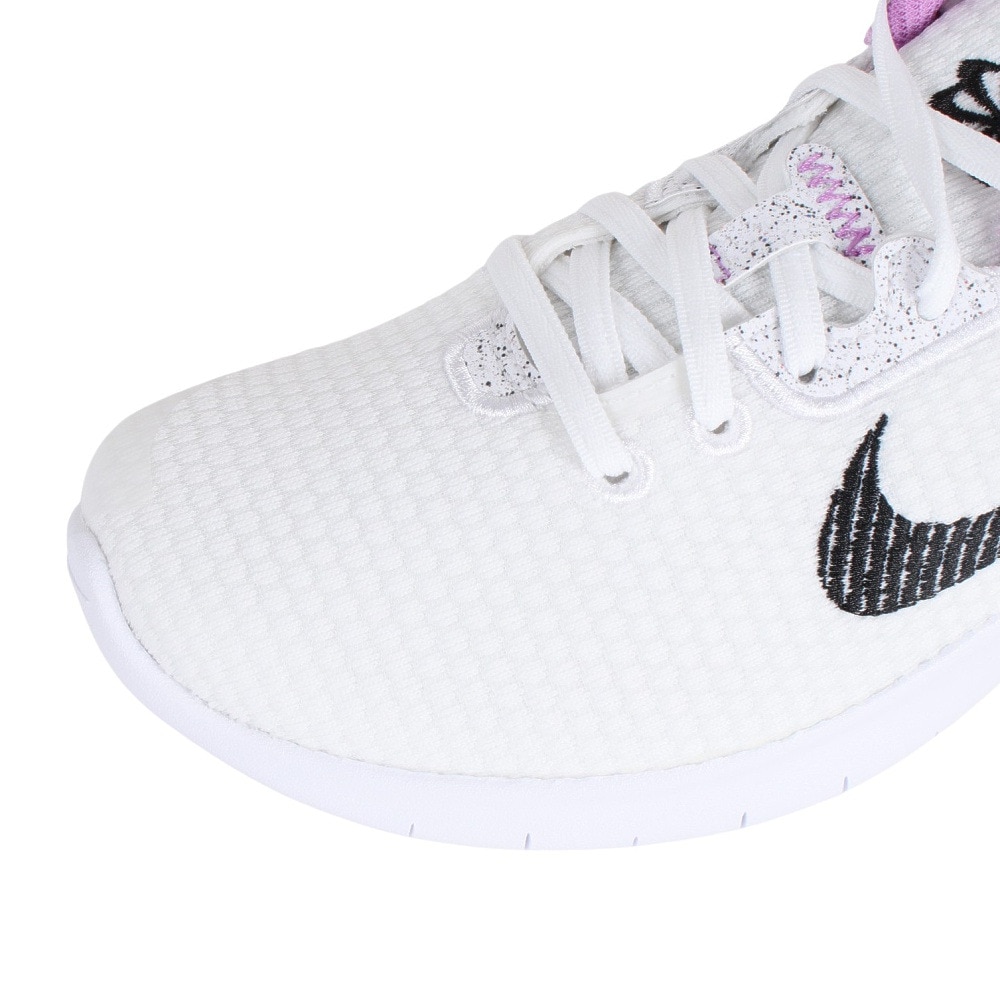 ナイキ（NIKE）（レディース）ランニングシューズ フレックス エクスペリエンス ラン 11 ホワイト DD9283-103 スニーカー トレーニング ジョグ 軽量 柔軟性