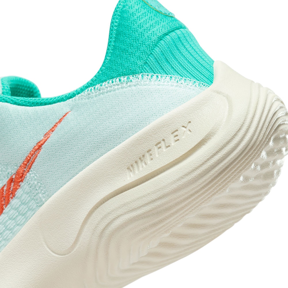 ナイキ（NIKE）（レディース）ランニングシューズ フレックス エクスペリエンス ラン 11 グリーン DD9283-300 スニーカー トレーニング ジョグ 軽量 柔軟性