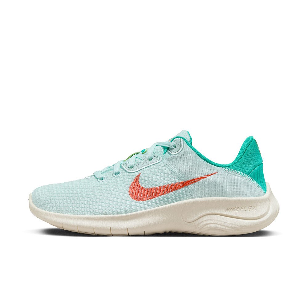 ナイキ（NIKE）（レディース）ランニングシューズ フレックス エクスペリエンス ラン 11 グリーン DD9283-300 スニーカー トレーニング ジョグ 軽量 柔軟性