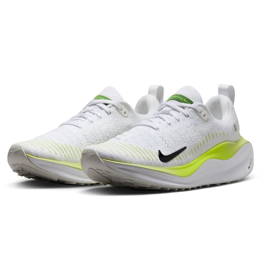 ナイキ（NIKE）（レディース）ランニングシューズ リアクトX インフィニティラン 4 ホワイト DR2670-101 スニーカー ジョギング トレーニング クッション性