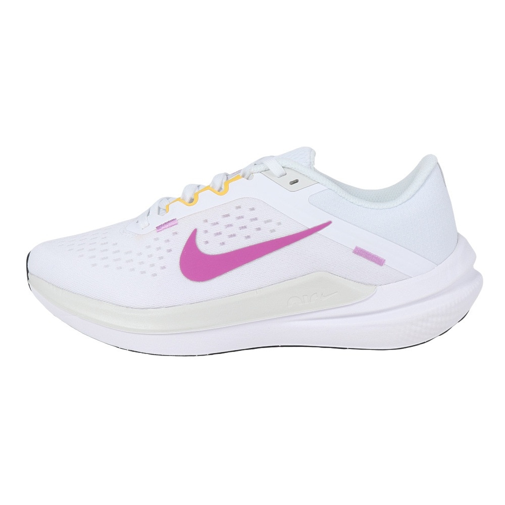 ナイキ（NIKE）（レディース）ランニングシューズ エア ウィンフロー10 ホワイト DV4023-103 スニーカー ジョギング トレーニング 通気性 マラソン おしゃれ
