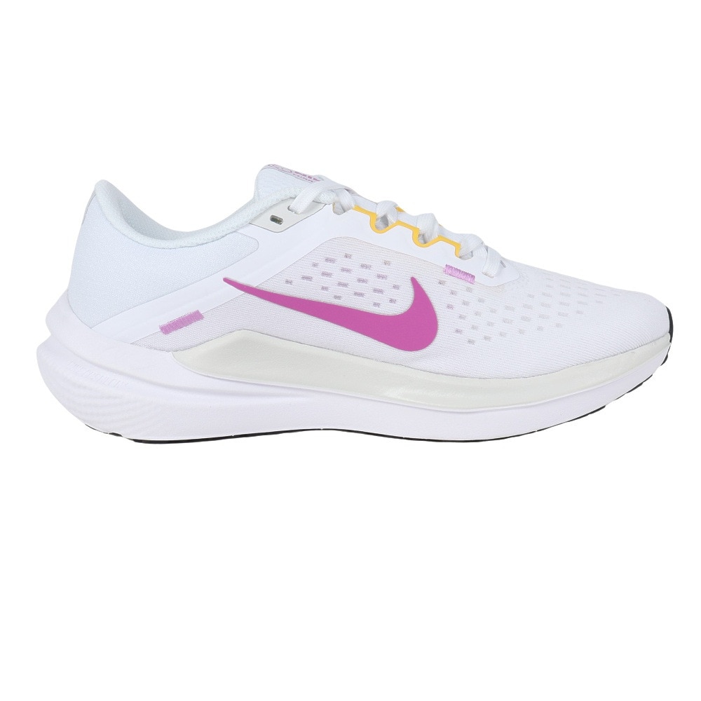 ナイキ（NIKE）（レディース）ランニングシューズ エア ウィンフロー10 ホワイト DV4023-103 スニーカー ジョギング トレーニング 通気性 マラソン おしゃれ