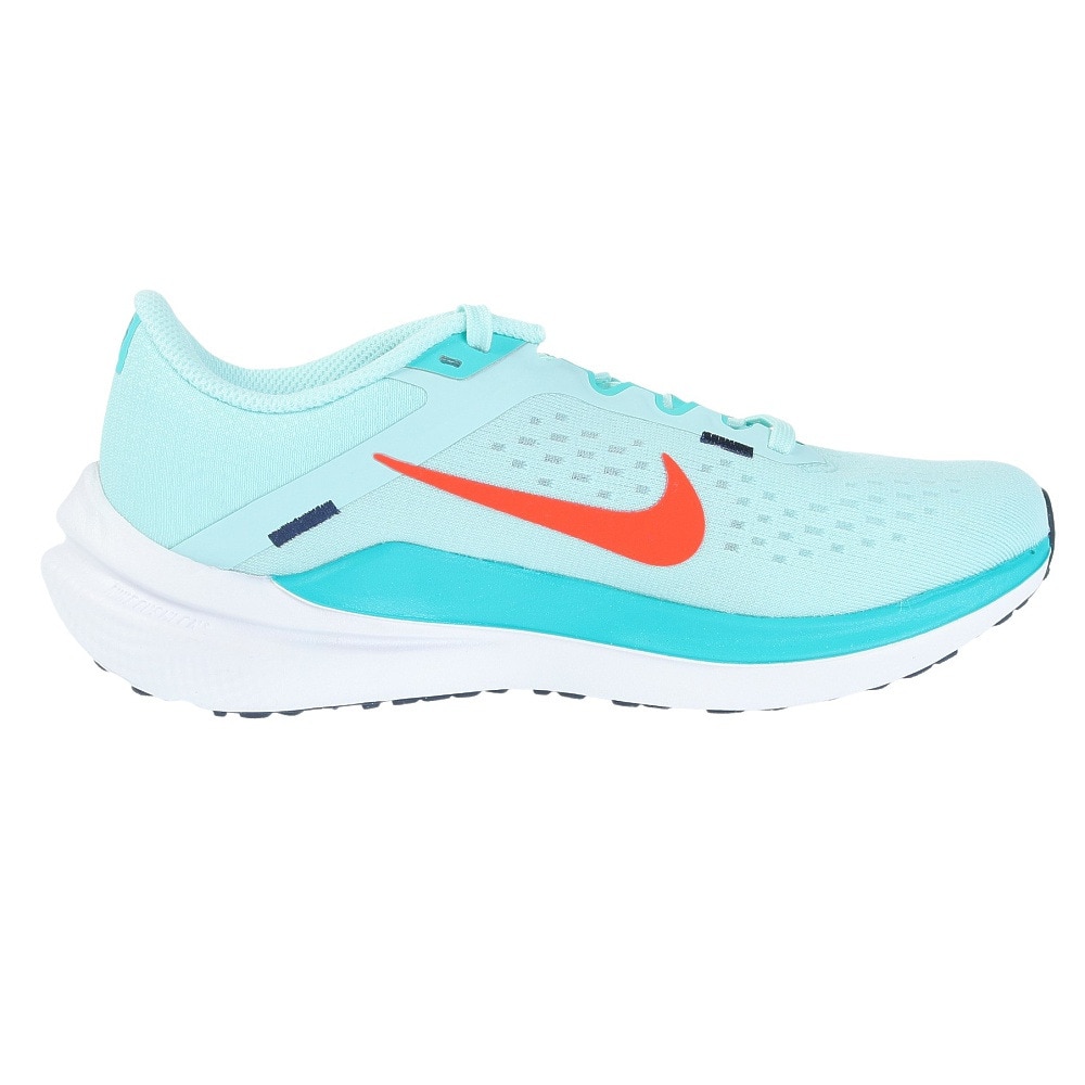 ナイキ（NIKE）（レディース）ランニングシューズ エア ウィンフロー10 グリーン DV4023-300 スニーカー ジョギング トレーニング 通気性 クッション性 耐久性