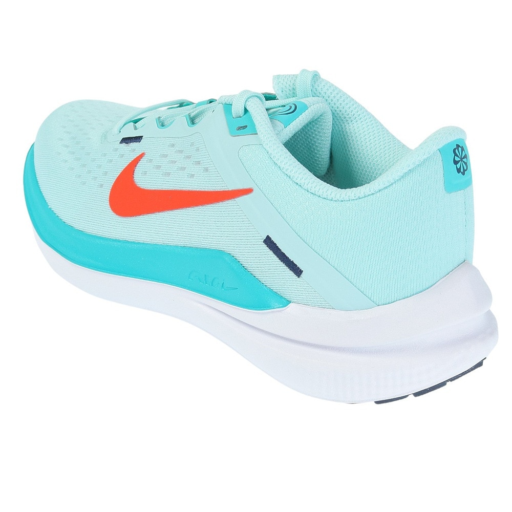 ナイキ（NIKE）（レディース）ランニングシューズ エア ウィンフロー10 グリーン DV4023-300 スニーカー ジョギング トレーニング 通気性 クッション性 耐久性