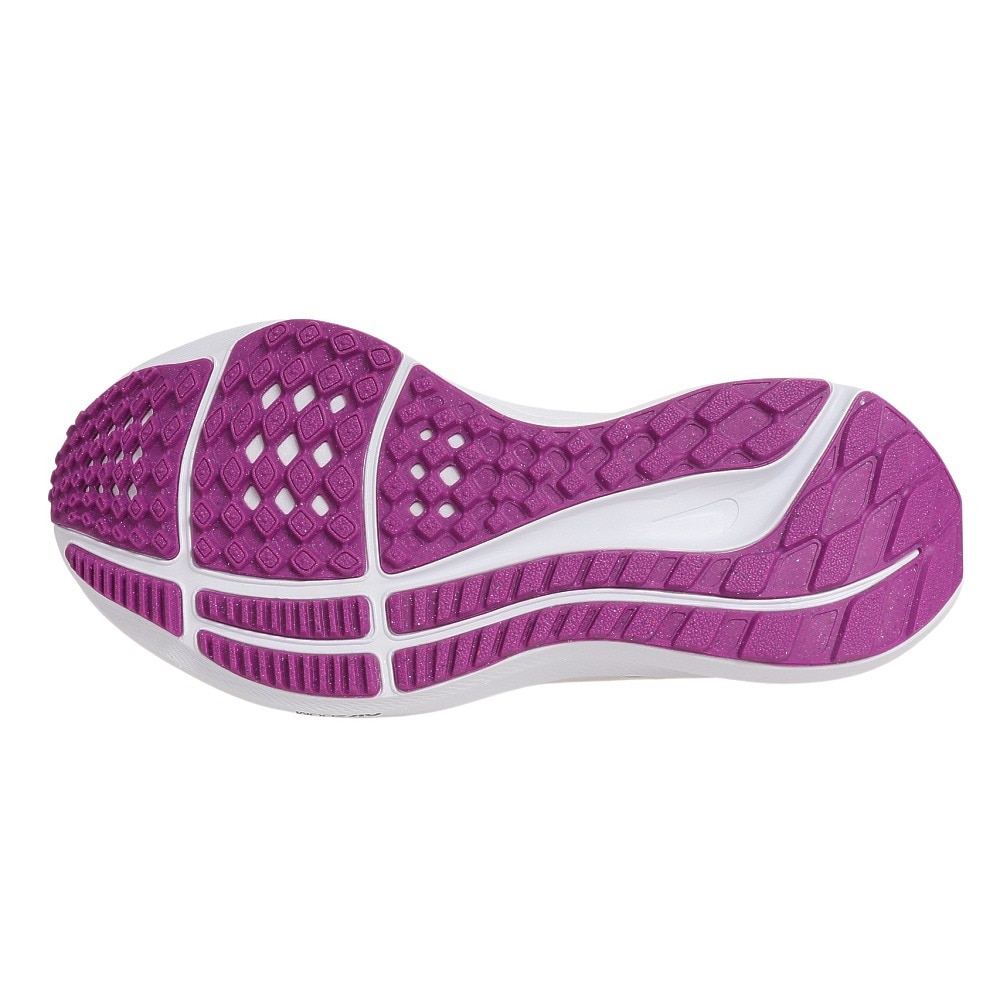 ナイキ（NIKE）（レディース）ランニングシューズ エア ズーム ペガサス40 ワイド オレンジ FN7991-800 スニーカー ジョギング マラソン トレーニング
