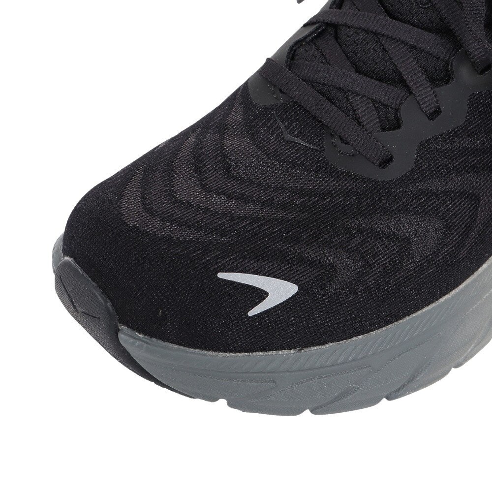 ホカ（HOKA）（レディース）ランニングシューズ アラヒ6 ワイド ブラック 1123197-BWHT スニーカー ジョギング トレーニング 軽量 安定性