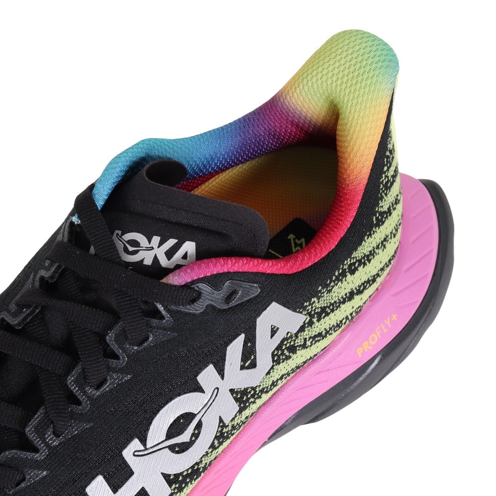 ホカ（HOKA）（レディース）ランニングシューズ ジョギングシューズ マッハ5 レギュラー 1127894-BKML