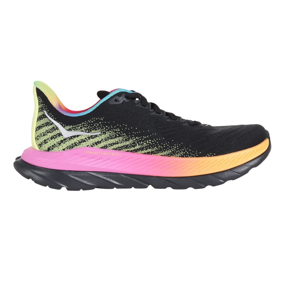 ホカ（HOKA）（レディース）ランニングシューズ ジョギングシューズ マッハ5 レギュラー 1127894-BKML