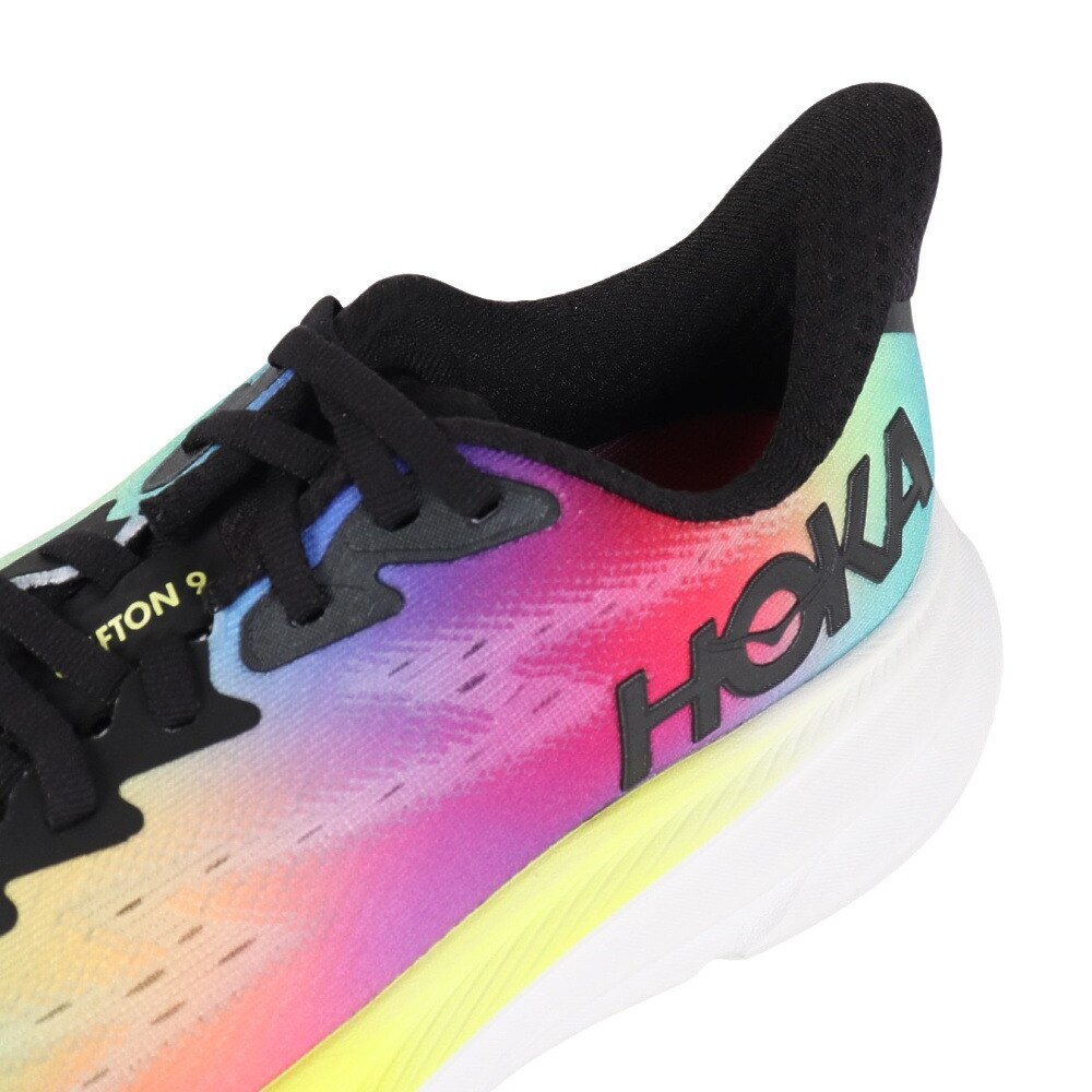 ホカ（HOKA）（レディース）ランニングシューズ ジョギングシューズ CLIFTON 9 レギュラー 1127896-BKML