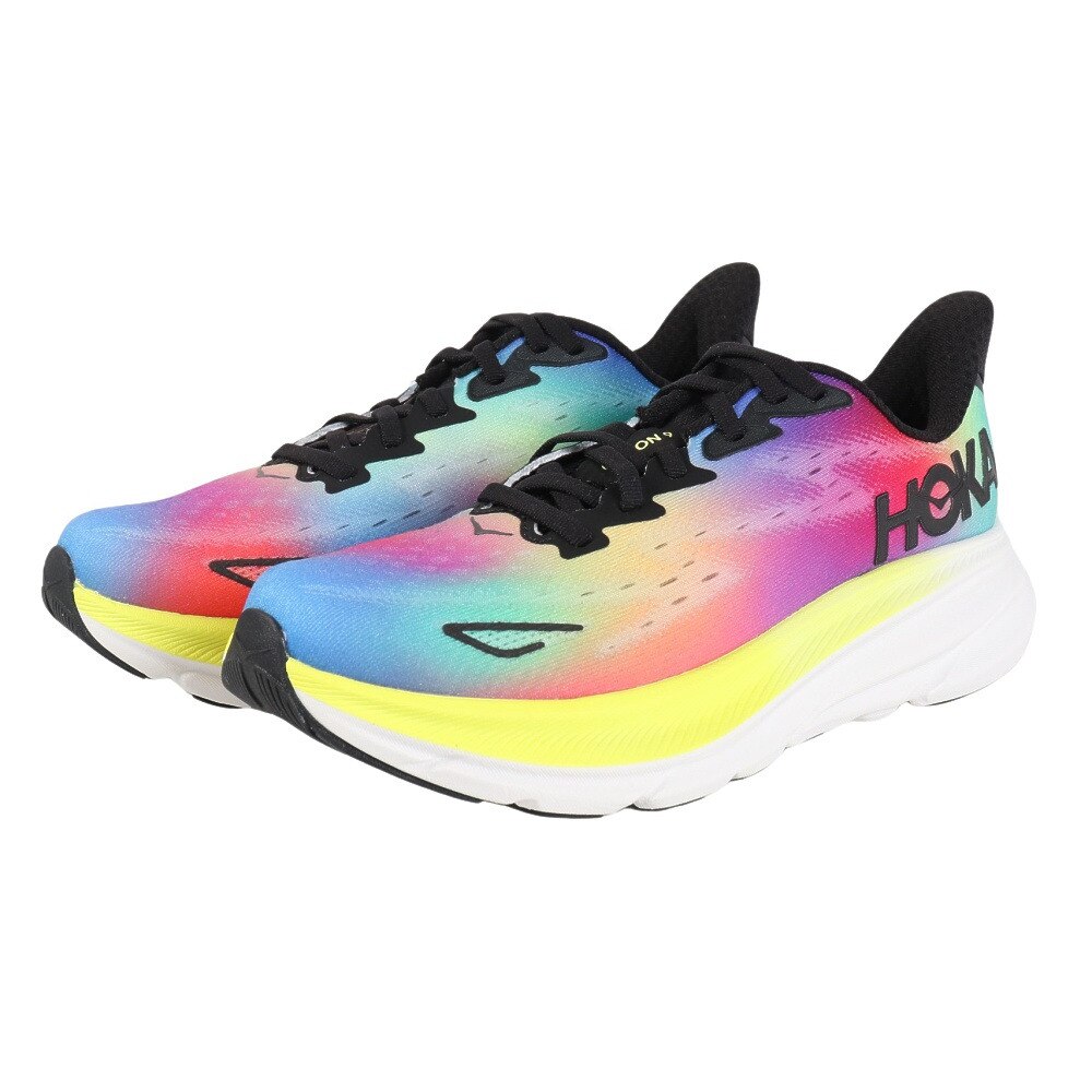 ホカ（HOKA）（レディース）ランニングシューズ ジョギングシューズ CLIFTON 9 レギュラー 1127896-BKML