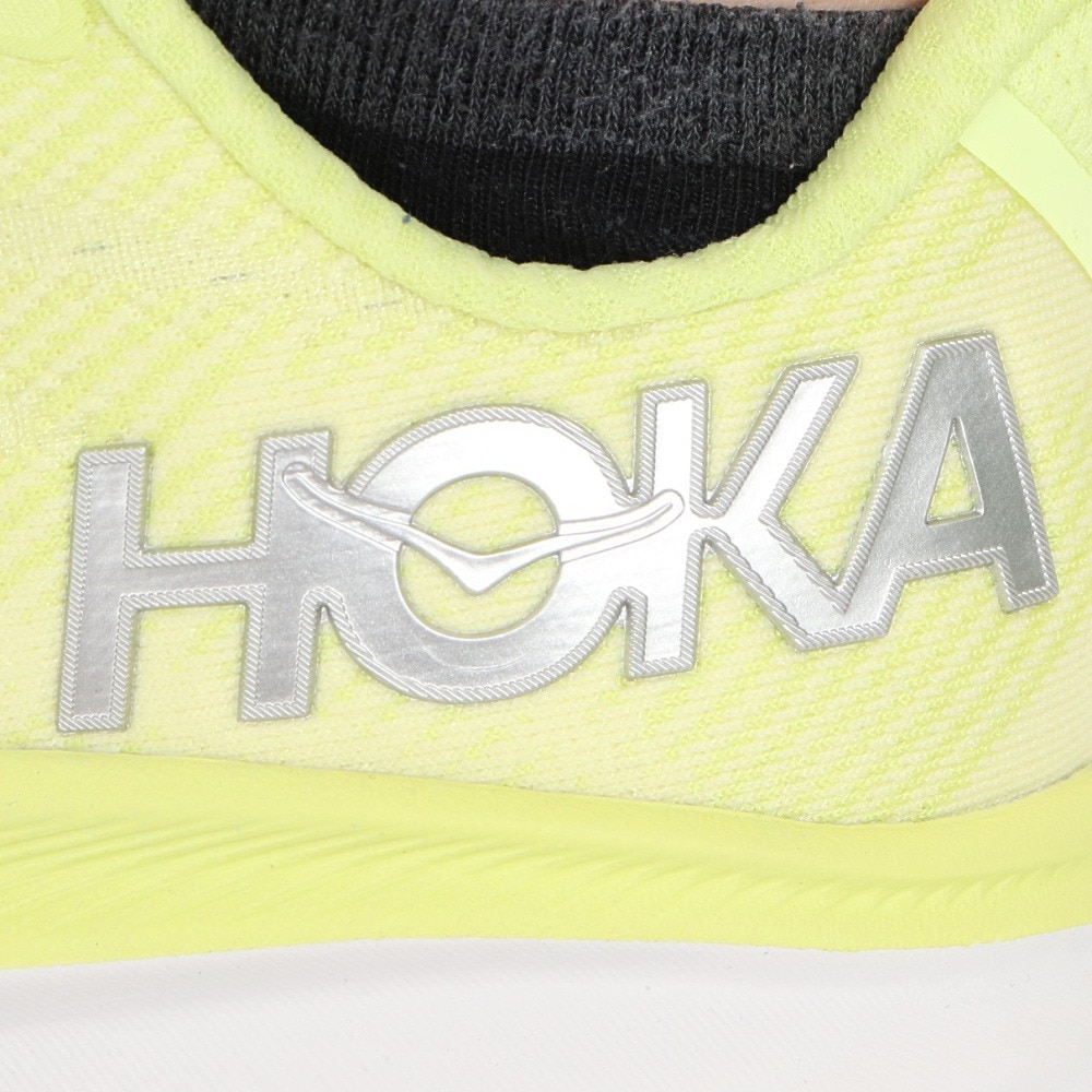 ホカ（HOKA）（レディース）ランニングシューズ クリフトン9 フラッシュイエロー 1127896-CGSO スニーカー ジョグ トレーニング 軽量