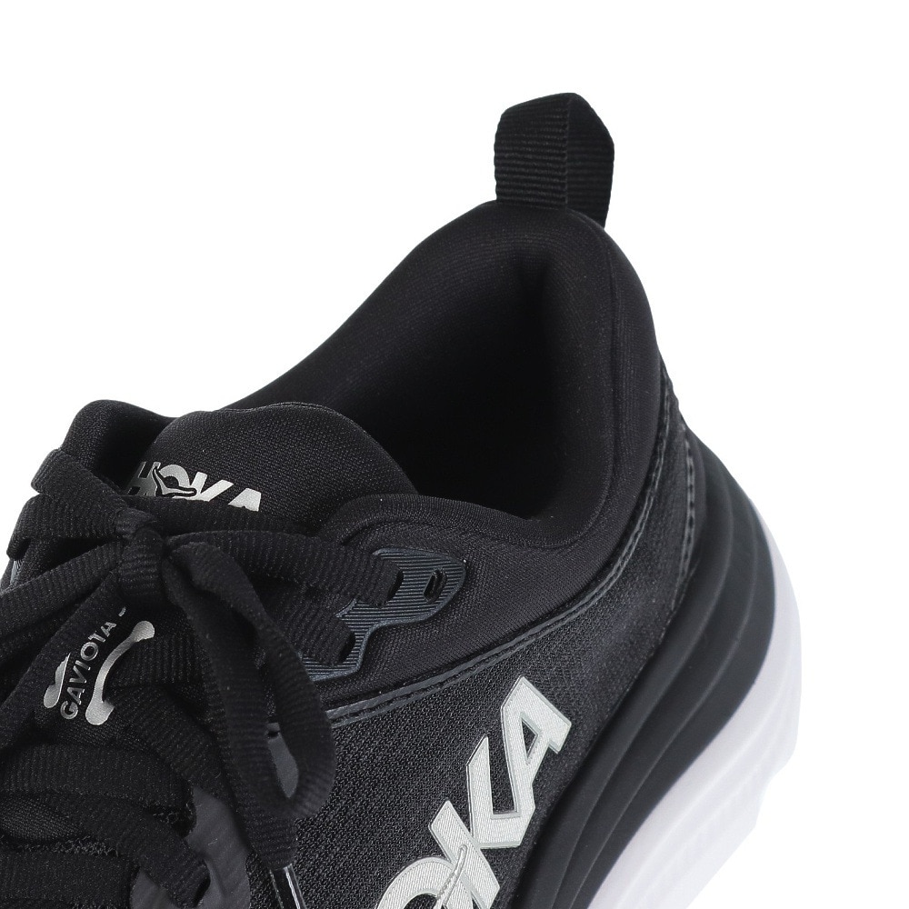 ホカ（HOKA）（レディース）ランニング シューズ ガビオタ 5 レギュラー ブラック 1134235-BWHT スニーカー ジョギング トレーニング スポーツ シューズ
