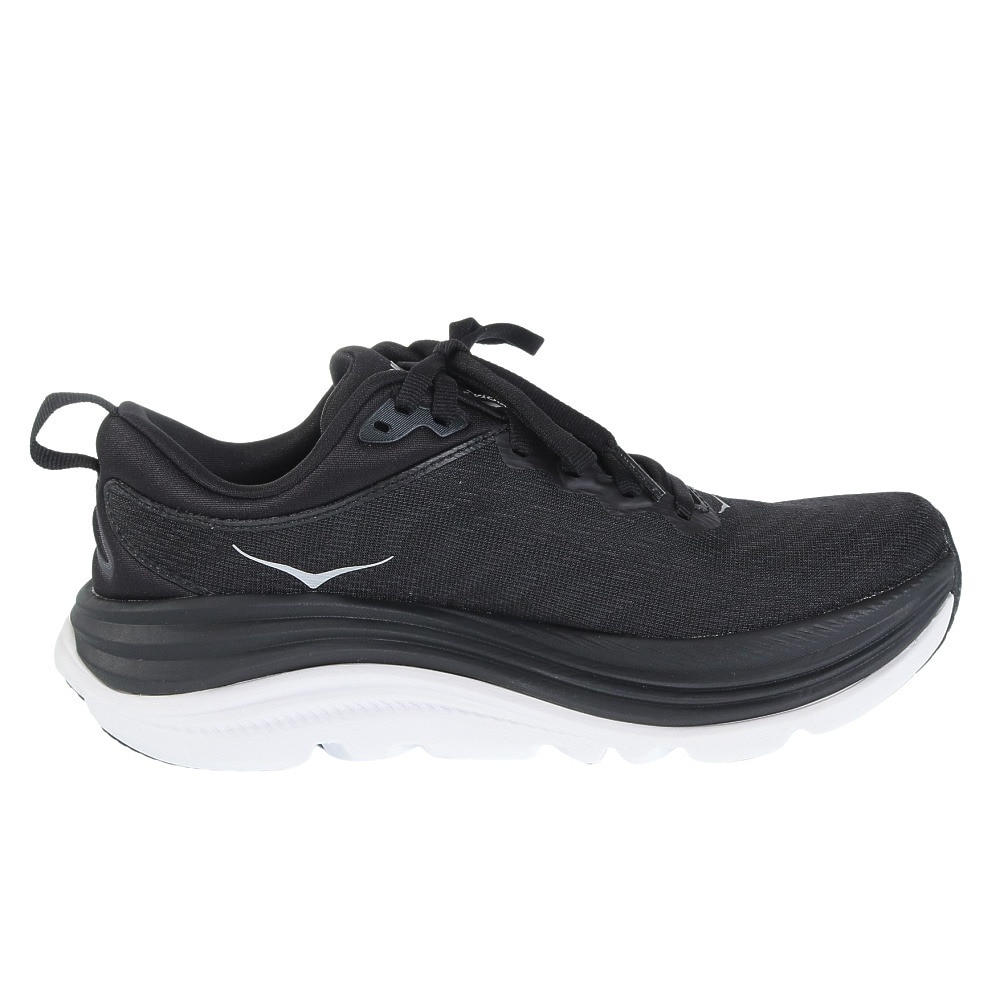 ホカ（HOKA）（レディース）ランニング シューズ ガビオタ 5 レギュラー ブラック 1134235-BWHT スニーカー ジョギング トレーニング スポーツ シューズ