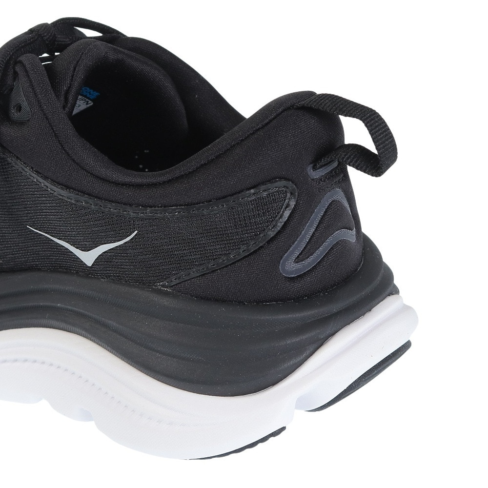 ホカ（HOKA）（レディース）ランニング シューズ ガビオタ 5 レギュラー ブラック 1134235-BWHT スニーカー ジョギング トレーニング スポーツ シューズ