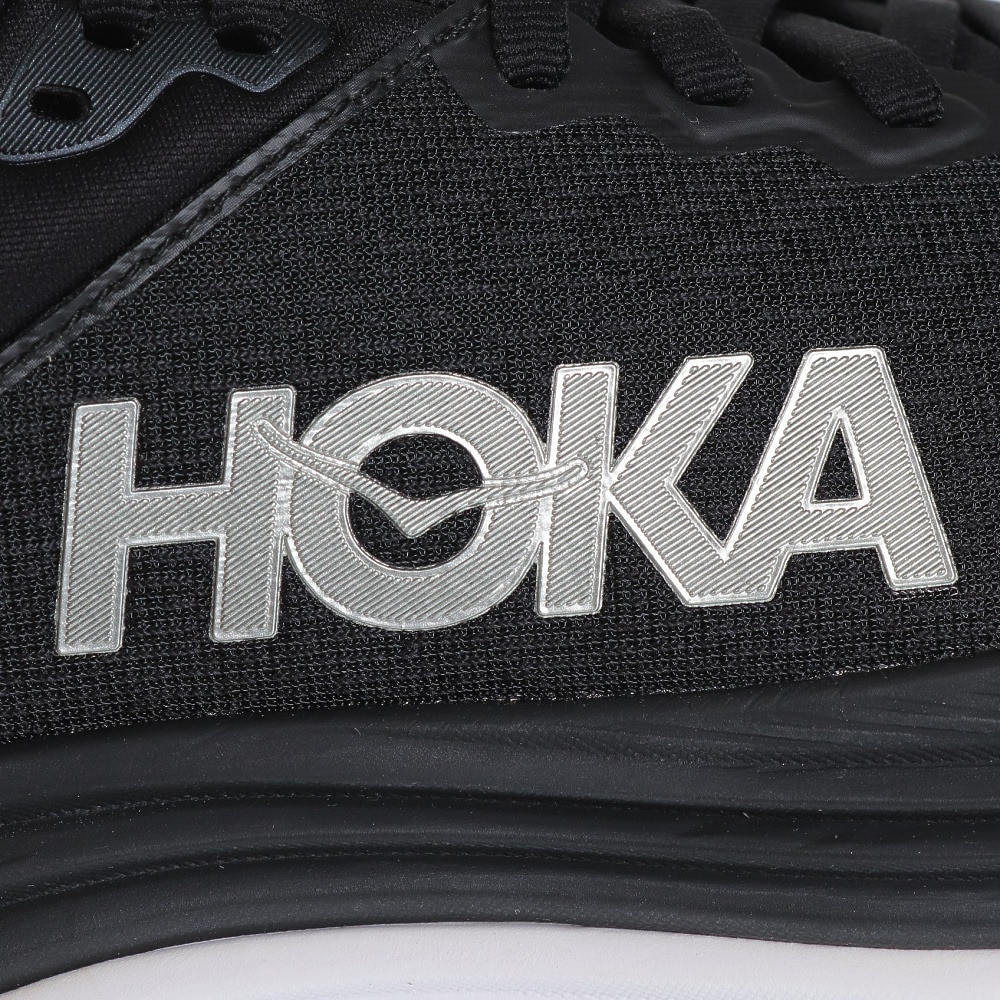 ホカ（HOKA）（レディース）ランニング シューズ ガビオタ 5 ブラック 1134235-BWHT スニーカー ジョギング トレーニング スポーツ シューズ