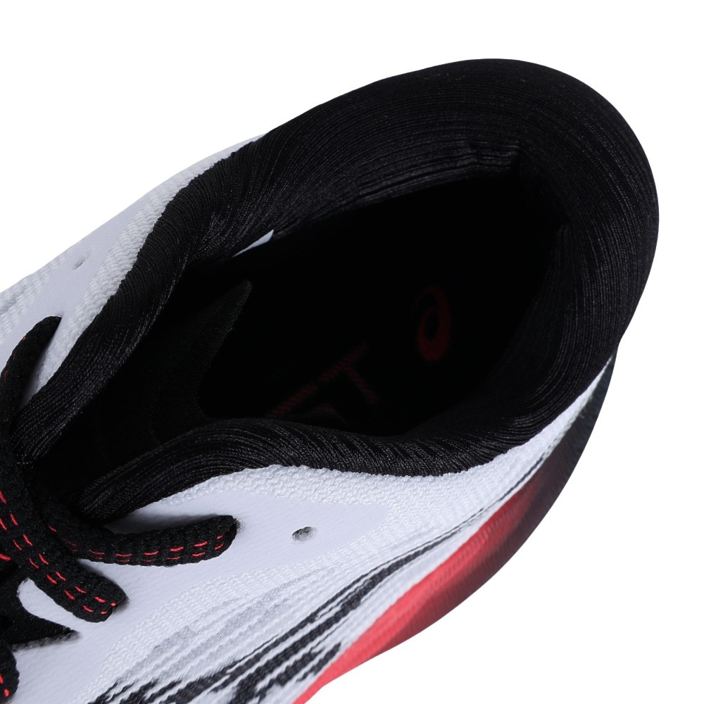 アシックス（ASICS）（レディース）ランニングシューズ ノヴァブラスト 3 ホワイト ブラック 1012B288.104 スニーカー スポーツ ジョグ クッション性 反発性