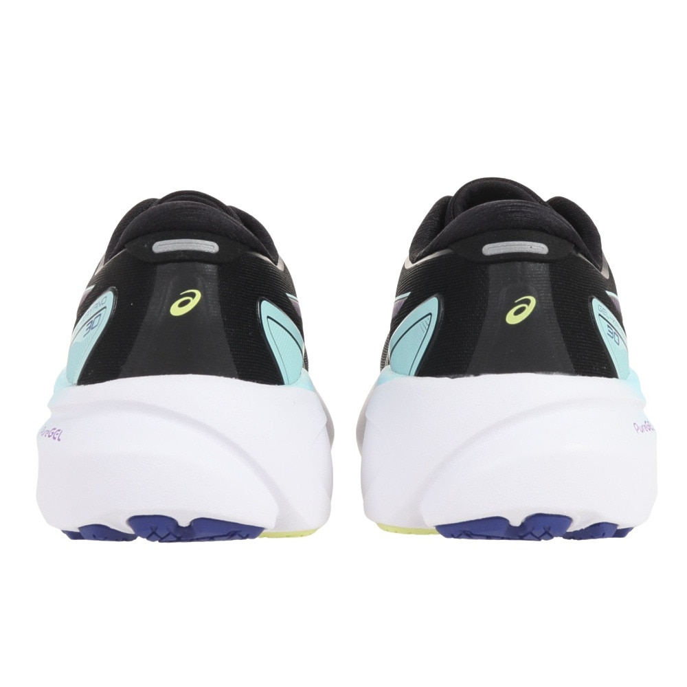 アシックス（ASICS）（レディース）ランニング シューズ ゲル カヤノ 30 ブラック イエロー 1012B357.003 スニーカー ジョグ マラソン 安定性 クッション性