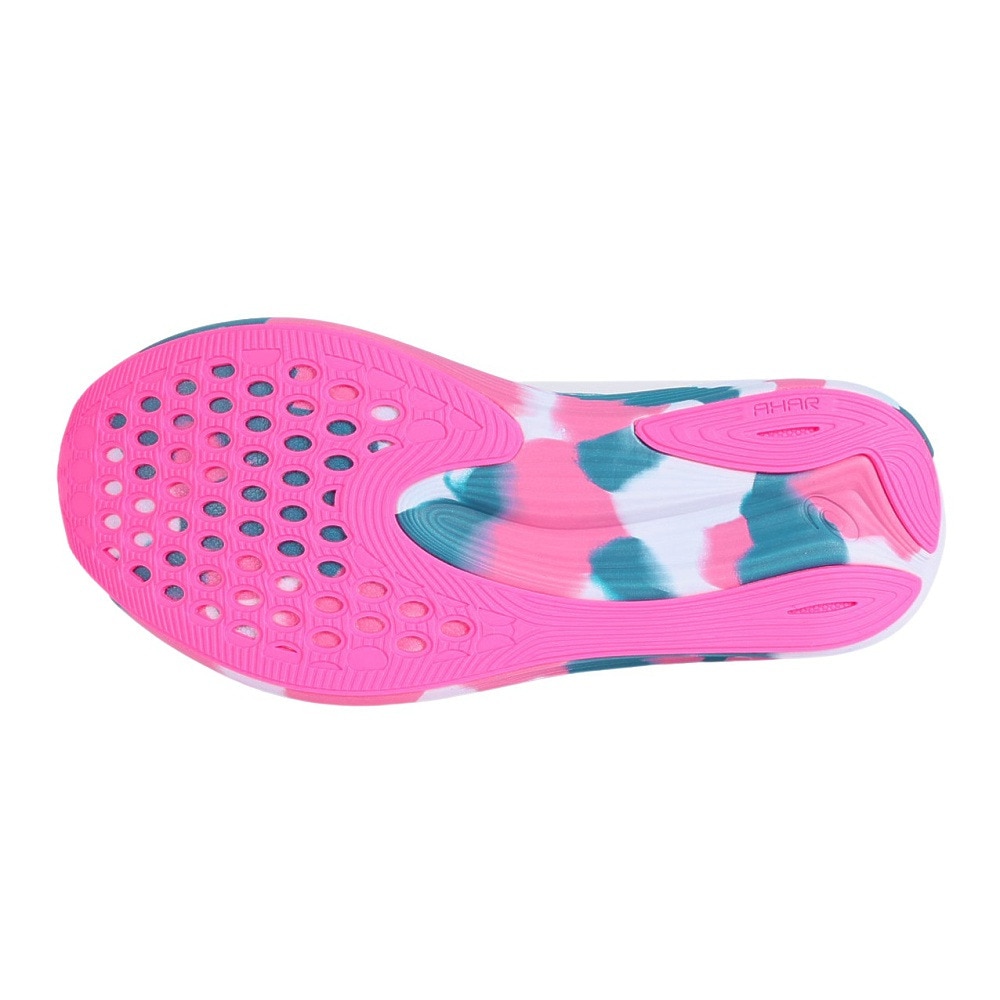 アシックス（ASICS）（レディース）ランニングシューズ ヌーサ トライ15 NOOSA TRI 15 グレー ピンク 1012B429.401 スニーカー ジョギング クッション性 