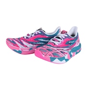 アシックス（ASICS）（レディース）ランニングシューズ ヌーサ トライ15 NOOSA TRI 15 グレー ピンク 1012B429.401 スニーカー ジョギング クッション性 